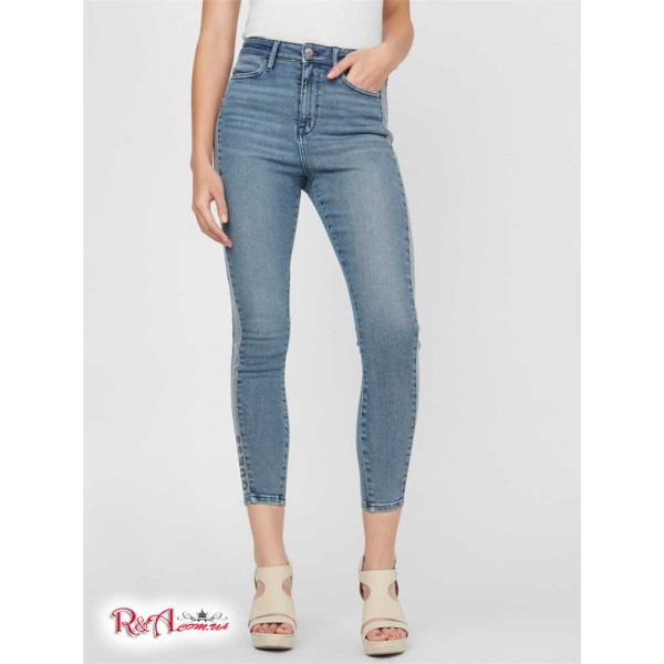 Жіночі Джинси GUESS Factory (Yolandah Logo Super High-Rise Skinny Jeans) 57444-01 Medium WПопелясто-Сірий