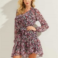 Женское Платье (Veronica Dress) 64514-01 Glaced Flowers Сиреневый Comb Женское Платье (Veronica Dress) 64514-01 Glaced Flowers Сиреневый Comb