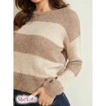 Жіночий Светр GUESS (Lorraine Stripe Alpaca-Blend Sweater) 58614-01 Кремовий And Posh Taupe Stri Жіночий Светр GUESS (Lorraine Stripe Alpaca-Blend Sweater) 58614-01 Кремовий And Posh Taupe Stri