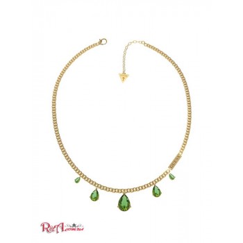 Жіноче Намисто (Gold-Tone Emerald Teardrop Necklace) 59814-01 Жовте Золото
