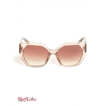 Жіночі Сонцезахисні Окуляри (Triangle Geometric Sunglasses) 60124-01 Ню