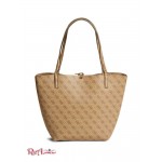 Женская Таут Сумка GUESS (Alby Toggle Tote) 64854-01 Latte Logo
