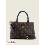 Жіноча Сумка Сетчел GUESS (Cordelia Logo Mini Satchel) 59244-01 Коричневий Мульти