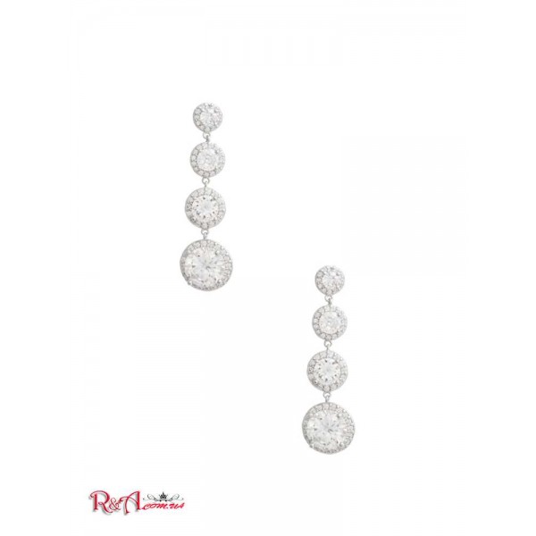 Женская Сережка MARCIANO (Cubic Zirconia Cascading Earring) 64614-01 Серебро