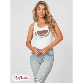 Жіночий Танк (Osh Sequin Tank) 57104-01 Чистий Білий