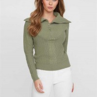 Женский Свитер (Baudrey Quarter-Zip Sweater) 63224-01 Ocean Sage