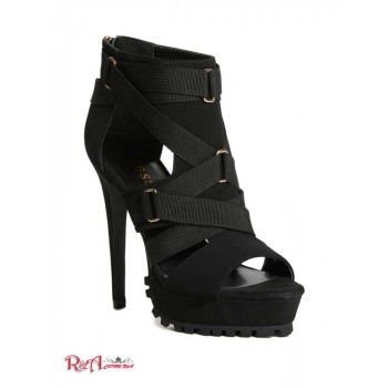 Жіночі Босоніжки (Zazzy Strappy Heels) 63534-01 Чорний