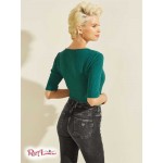 Жіночий Топ GUESS (Eco Serena Ribbed Top) 58834-01 Sea Of Jade