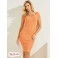 Женское Платье (Margot Ribbed Dress) 58894-01 Apricot Juice