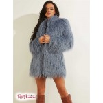 Женское Пальто GUESS (Maurizia Shaggy Faux-Fur Coat) 64304-01 Coronado Синий Женское Пальто GUESS (Maurizia Shaggy Faux-Fur Coat) 64304-01 Coronado Синий