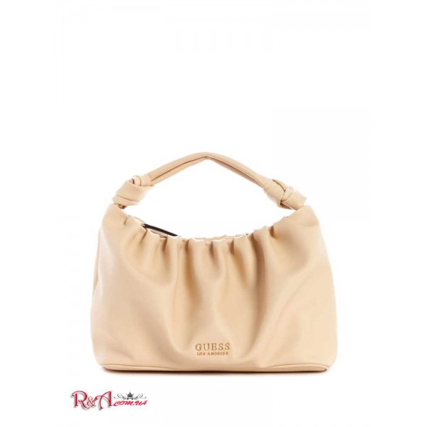Женская Сумка Сэтчел GUESS Factory (Warrensburg Small Satchel) 64114-01 Stone