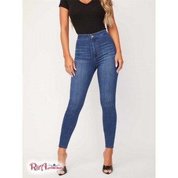 Жіночі Джинси (Eco Nova Super High-Rise Curvy Jeans) 57844-01 Medium WПопелясто-Сірий 30 Inseam