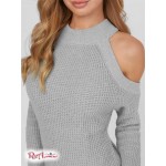 Жіночий Светр GUESS Factory (Kailyn Sweater) 57314-01 Світлий Melange Сірий Жіночий Светр GUESS Factory (Kailyn Sweater) 57314-01 Світлий Melange Сірий