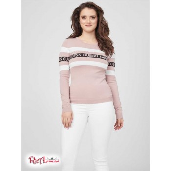 Женский Свитер (Antonia Logo Sweater) 64154-01 Brick Роза