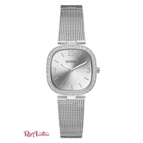 Женские Часы GUESS (Silver-Tone Mesh Analog Watch) 64634-01 Multi Женские Часы GUESS (Silver-Tone Mesh Analog Watch) 64634-01 Multi