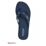 Женские Вьетнамки GUESS Factory (Melanie Platform Flip Flops) 63554-01 Темный Синий