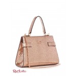 Женская Сумка Сэтчел GUESS (Moxie Mini Satchel) 64844-01 Розовая Золотая Змея