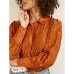 Жіноча Сорочка GUESS (Raven Button-Up Shirt) 58954-01 Ginger Spice