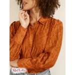 Женская Рубашка GUESS (Raven Button-Up Shirt) 58954-01 Ginger Spice