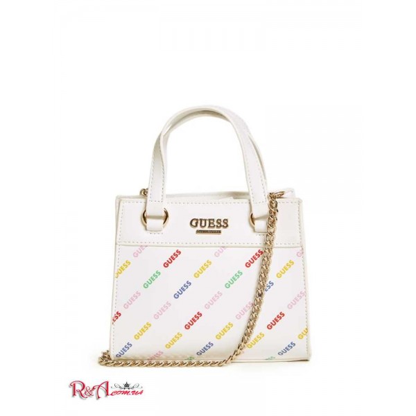 Женская Сумка Кроссбоди GUESS Factory (Taylor Mini Crossbody) 63564-01 Rainbow WПепельно-Серый