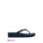 Женские Вьетнамки GUESS Factory (Melanie Platform Flip Flops) 63554-01 Темный Синий