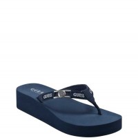 Женские Вьетнамки (Melanie Platform Flip Flops) 63554-01 Темный Синий