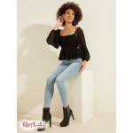 Жіночий Топ GUESS (Dee Peplum Top) 58764-01 Jet Black