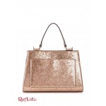 Женская Сумка Сэтчел GUESS (Moxie Mini Satchel) 64844-01 Розовая Золотая Змея