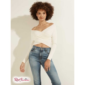 Жіночий Светр (Eco Amber Crisscross Sweater) 58624-01 Dove Білий