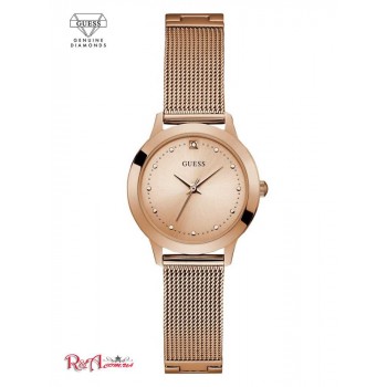 Женские Часы (Rose Gold-Tone Diamond Mesh Watch) 41374-01 Розовое Золото