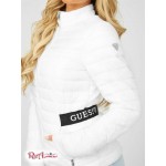 Женская Куртка GUESS Factory (Falcon Logo Puffer Jacket) 57204-01 Pure Белый