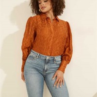 Жіноча Сорочка (Raven Button-Up Shirt) 58954-01 Ginger Spice