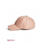 Женская Бейсболка GUESS Factory (Faux-Leather Logo Emblem Baseball Hat) 63574-01 Mauve