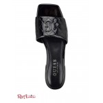 Женские Шлепанцы GUESS Factory (Tiya Slide Heels) 56934-01 Черный