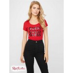 Женская Футболка GUESS Factory (Alexane Tee) 57484-01 Rugby Красный