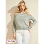 Жіночий Светр MARCIANO (Priya Cold-Shoulder Sweater Top) 64454-01 Slate Сірий