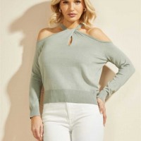 Жіночий Светр (Priya Cold-Shoulder Sweater Top) 64454-01 Slate Сірий