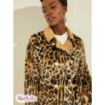 Женское Пальто GUESS (Anette Reversible Coat) 64504-01 Гепард Натуральный Комбо Женское Пальто GUESS (Anette Reversible Coat) 64504-01 Гепард Натуральный Комбо