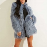 Женское Пальто (Maurizia Shaggy Faux-Fur Coat) 64304-01 Coronado Синий Женское Пальто (Maurizia Shaggy Faux-Fur Coat) 64304-01 Coronado Синий