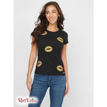 Жіноча Футболка (Nara Lip Tee) 57474-01 Реактивний Чорний