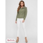 Женский Свитер GUESS Factory (Baudrey Quarter-Zip Sweater) 63224-01 Ocean Sage