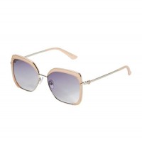 Жіночі Сонцезахисні Окуляри (Square Combination Sunglasses) 63634-01 Срібний
