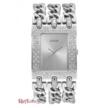 Жіноча Ланцюг (Silver-Tone Chain Analog Watch) 41364-01 Срібло