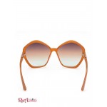 Женские Солнцезащитные Очки GUESS (Oversized Geometric Logo Sunglasses) 60114-01 Neon Оранжевый