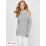 Жіночий Светр GUESS Factory (Kailyn Sweater) 57314-01 Світлий Melange Сірий Жіночий Светр GUESS Factory (Kailyn Sweater) 57314-01 Світлий Melange Сірий