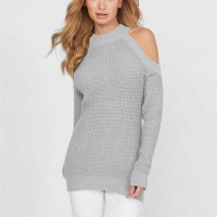Жіночий Светр (Kailyn Sweater) 57314-01 Світлий Melange Сірий Жіночий Светр (Kailyn Sweater) 57314-01 Світлий Melange Сірий