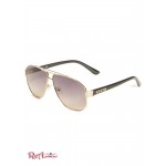 Женские Солнцезащитные Очки GUESS Factory (Metal Aviator Sunglasses) 63604-01 Черный