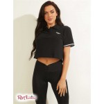 Жіноче Поло GUESS (Eco Alissa Crop Polo) 64455-01 Jet Black