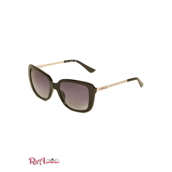 Женские Солнцезащитные Очки GUESS Factory (Oversized Square Plastic Sunglasses) 63675-01 Серебряный