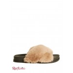 Женские Шлепанцы GUESS Factory (Samira Faux-Fur Slides) 54715-01 Серый